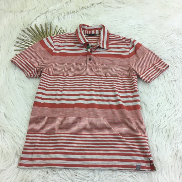 The North Face Other - The North Face Cotton Orange Stripe Polo Pocket